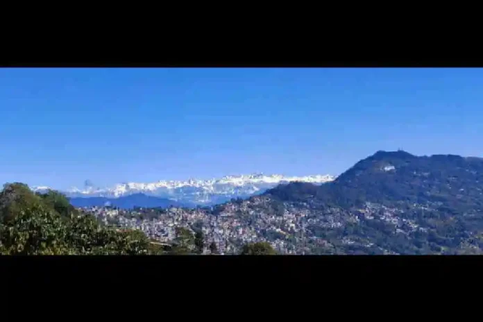A view of Kalimpong town. File picture/The Telegraph