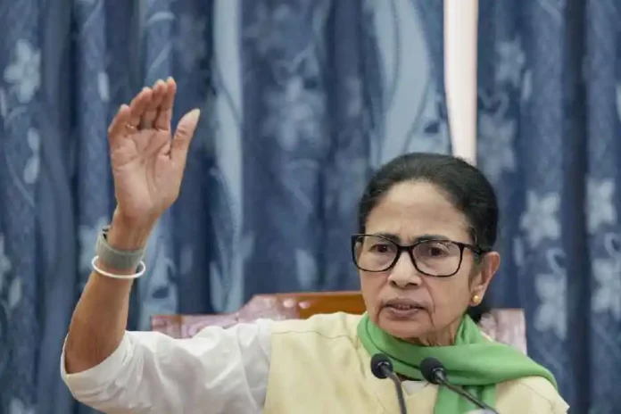 Mamata Banerjee. Sourced by the Telegraph